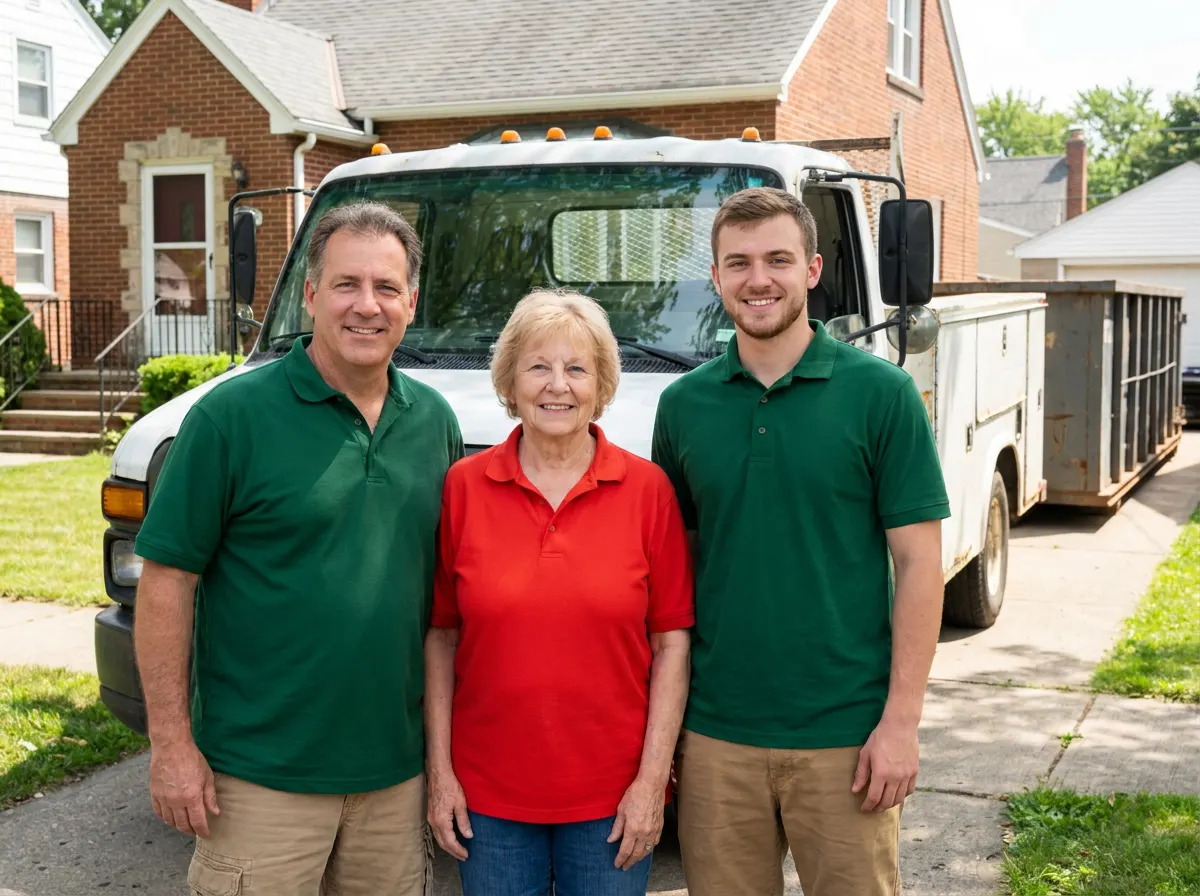 Mammoth Dumpster Rental dumpster rental team in Buffalo, NY